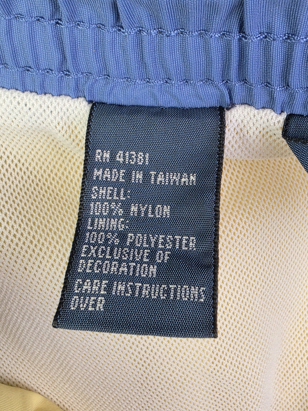 Polo Ralph Lauren Men's Swim Trunks Size L Yellow Nylon Elastic Waist Pony Logo - Picture 5 of 15